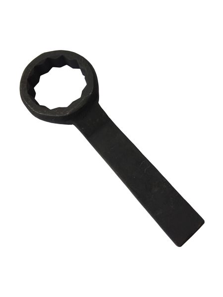 Ключ гаечный накидной односторонний 24 мм кольцевой, с удл. ручкой